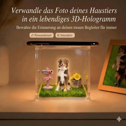 PawMemory - Individuell gestaltete holografische Erinnerung